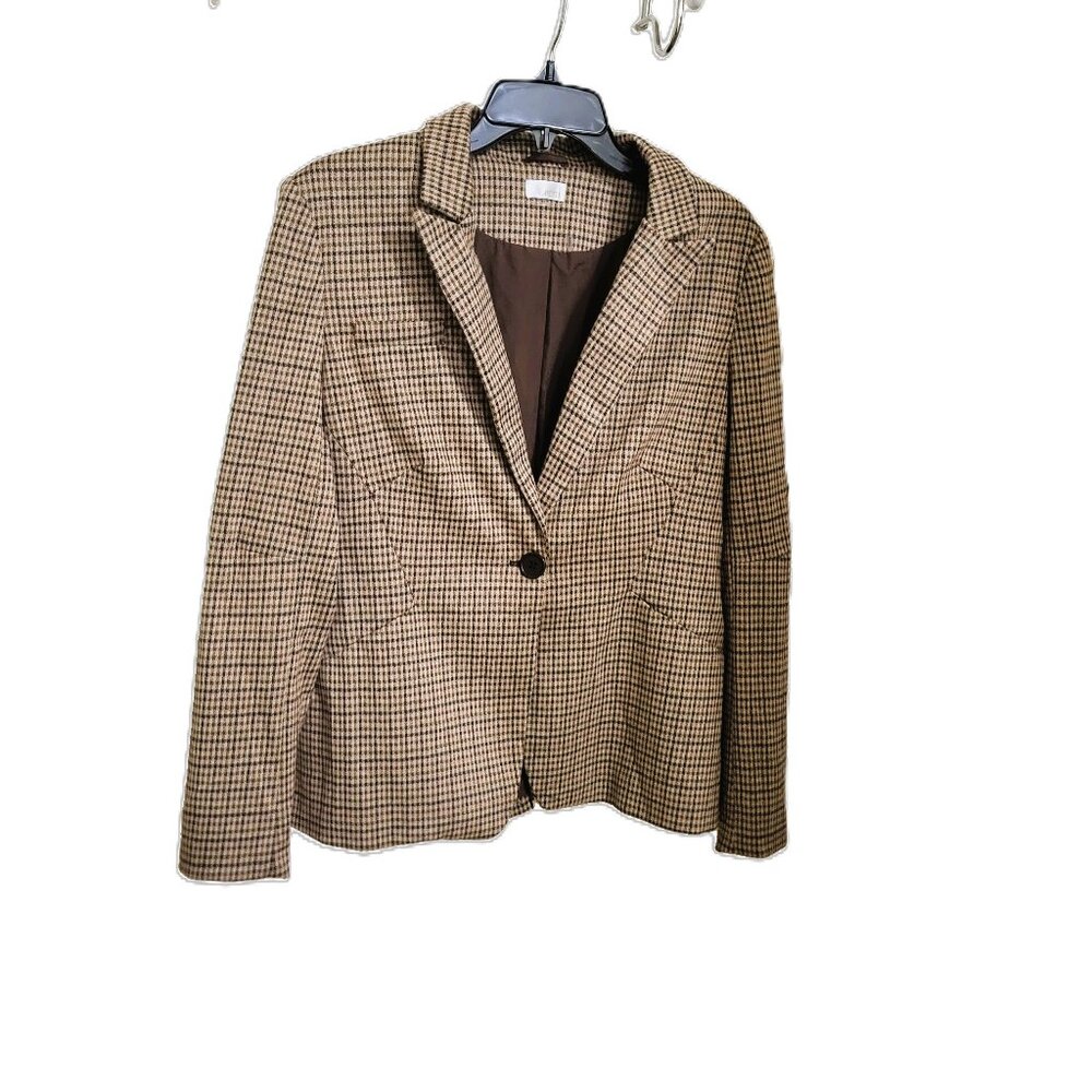 ECRU Blazer, fully lined. Medium